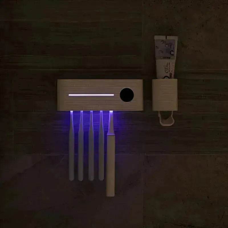 Automatic Air-Drying And Placing Toothbrush Disinfection Box On The Wall - Velora