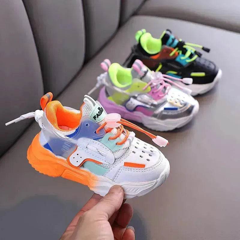 Autumn Baby Girls Boys Casual Shoes Soft Bottom Non-slip Breathable Outdoor Fashion for Kids Sneakers Children Sports Shoes - Velora