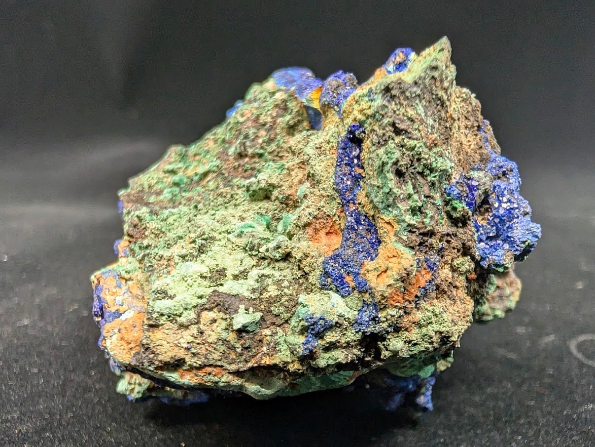 Azurite and Malachite Specimen from Liufengshan Mine – 3 x 2.5in.