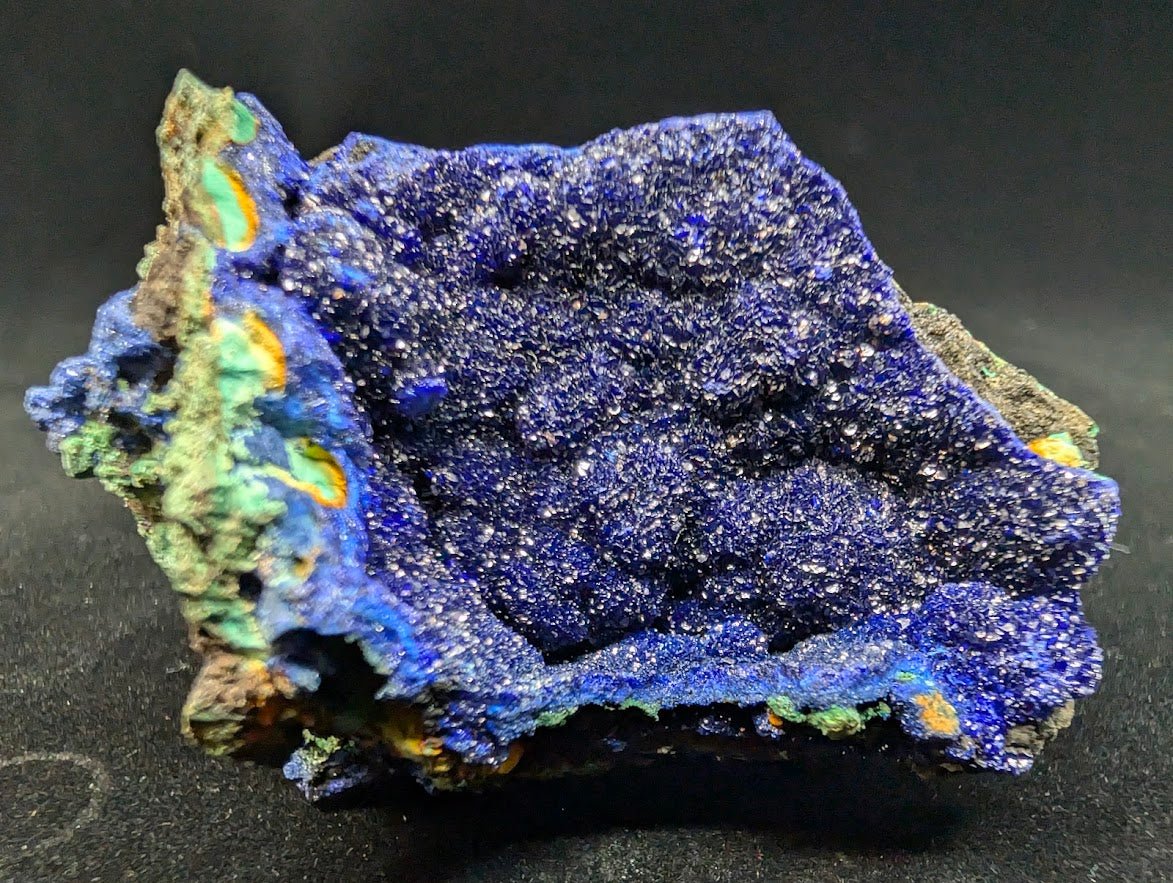 Azurite and Malachite Specimen from Liufengshan Mine – 3 x 2.5in.