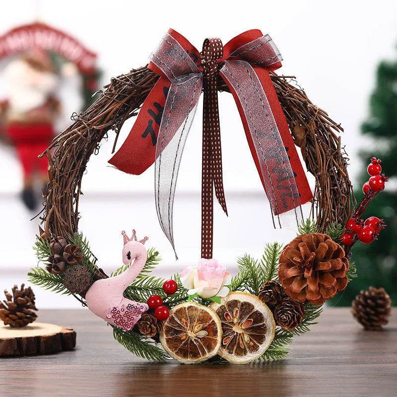 Christmas Decorations Creative Gifts, Ornaments Christmas Wreaths - Velora