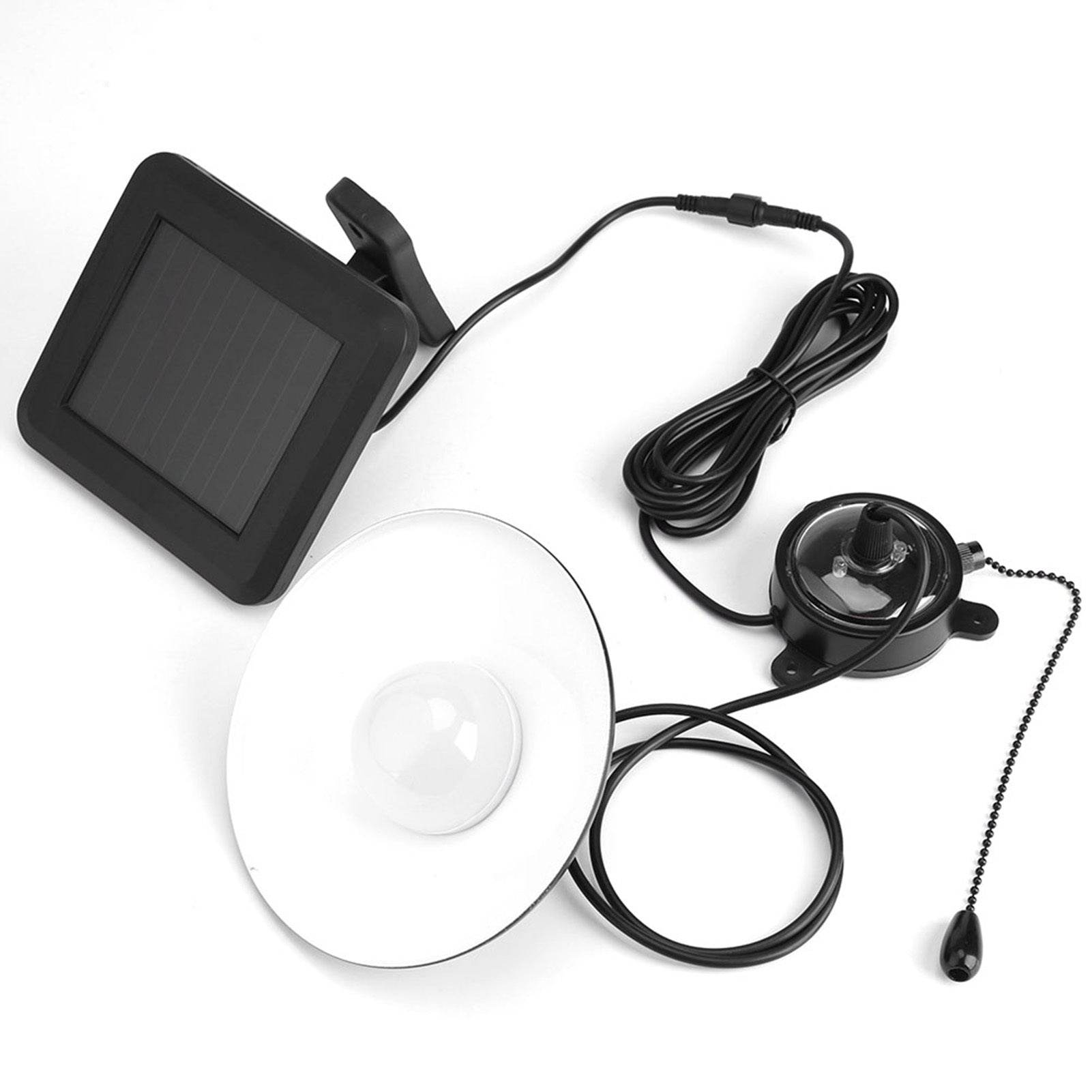 Solar Powered Garden Patio Pendant Light Remote Control Hanging Lamp Decking - Velora