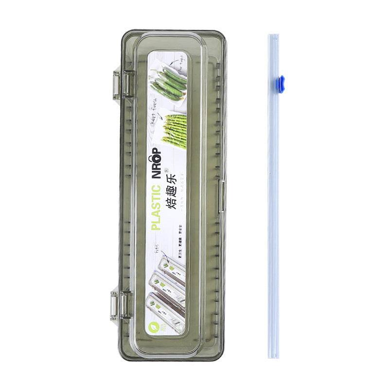 Food PE Large Roll Boxed Plastic Wrap Cutter Cling Film Wrapper - Velora