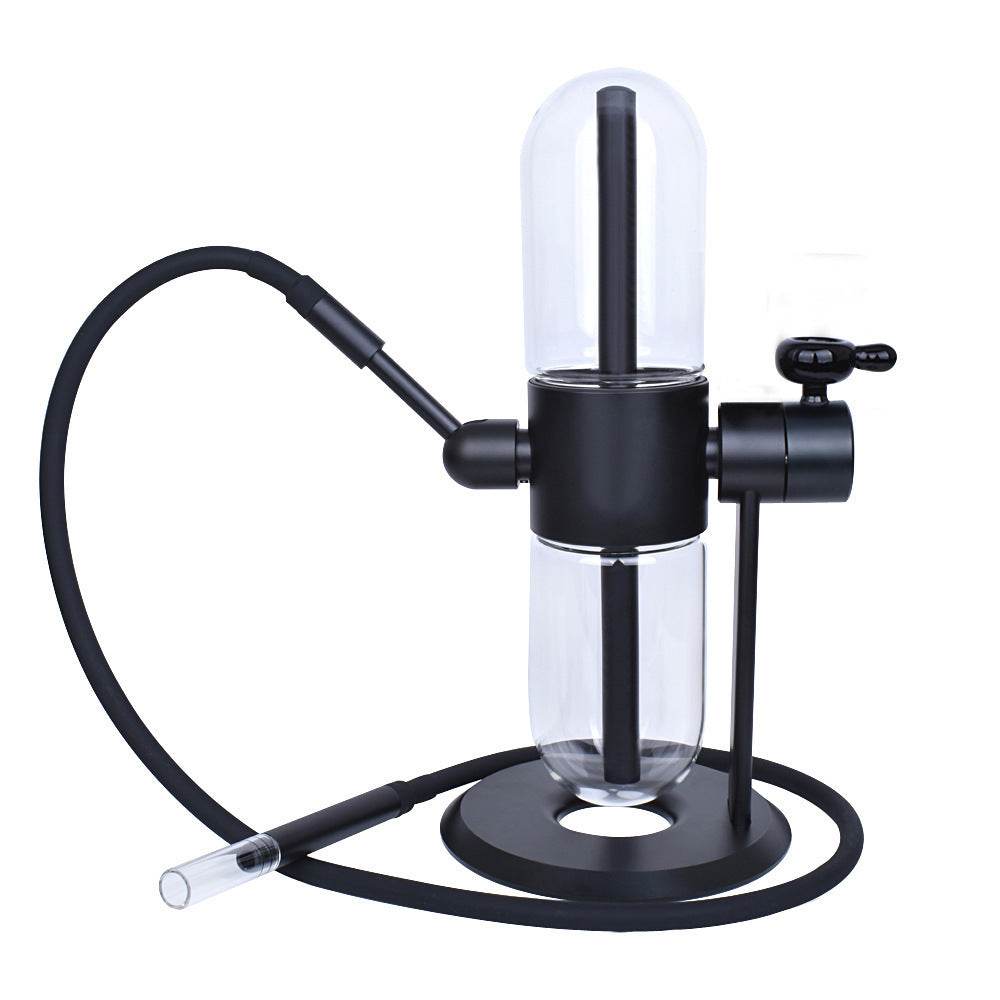 New Transparent Glass Gravity Hookah - Velora