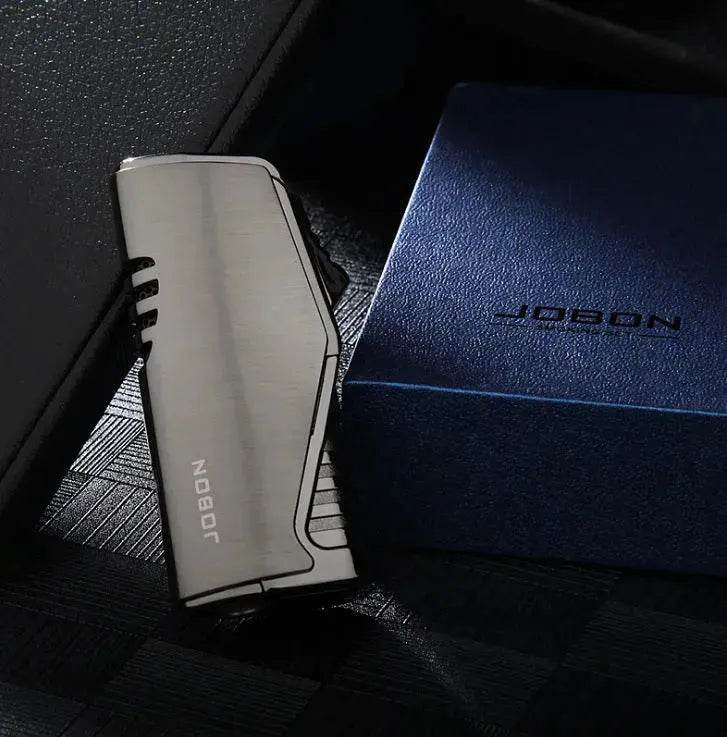 Metal Windproof High Blue flame Cigar Lighter - Velora