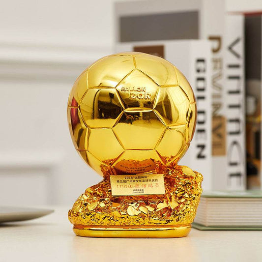 Football Ballon D'Or Resin Cup Model - Velora
