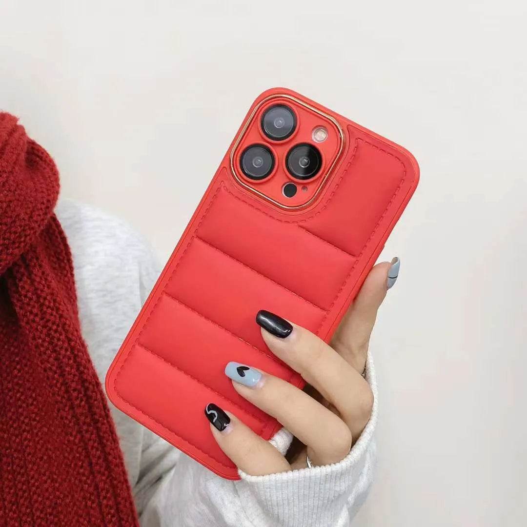 Cotton Filled Down Jacket Phone Case - Velora