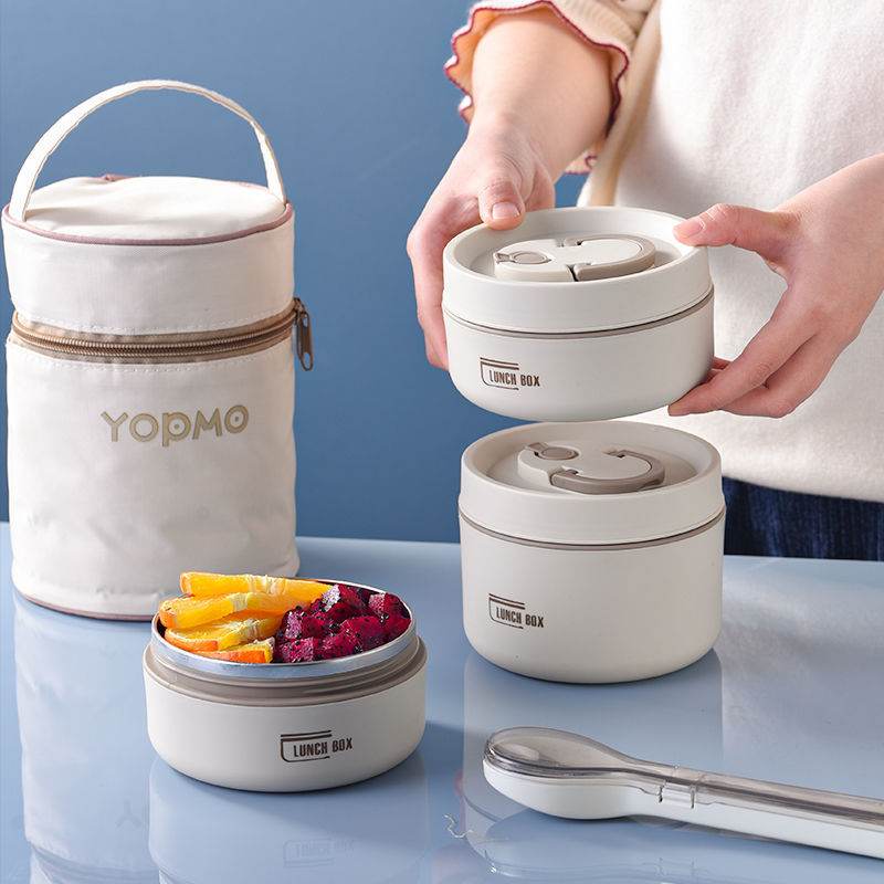 Portable Self-heating Japanese Multi Layer Thermal Insulated Lunch Box for Adult. - Velora