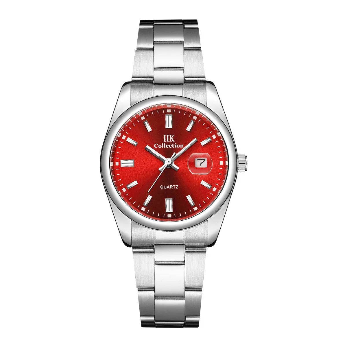 Quartz Calendar Waterproof Steel Strap Women's Watch - Velora