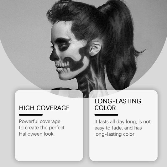 Halloween Face Colored Drawing Crayon Suit - Velora