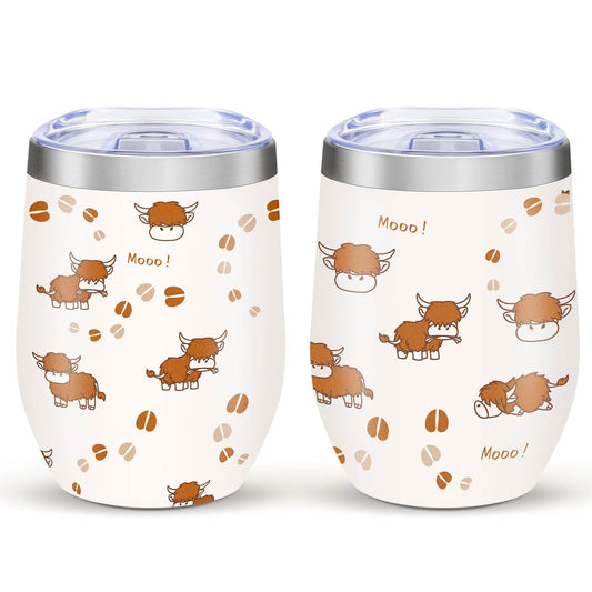 12oz Eggshell Coffee Cup Gift idea Drinkware - Velora