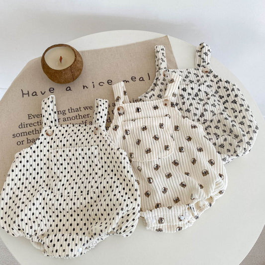 Cute Bear Baby Carrier Bodysuit - Velora