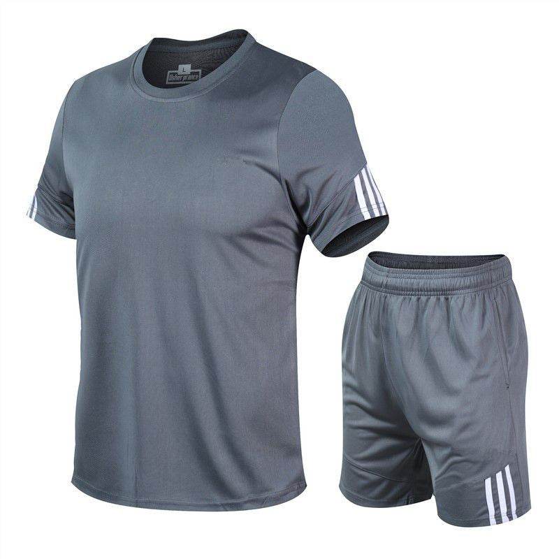 2pcs Men's Sportwear Soccer Football Active wear Fitness wear for men