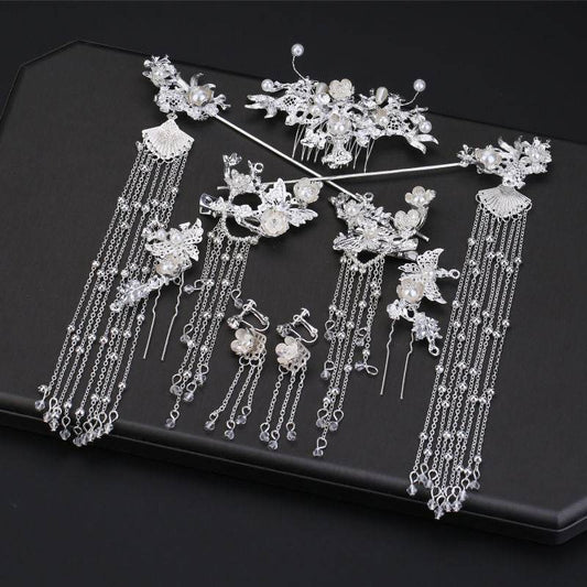 Shaking Hairpin Ancient Style Hair Accessories Complete Set - Velora