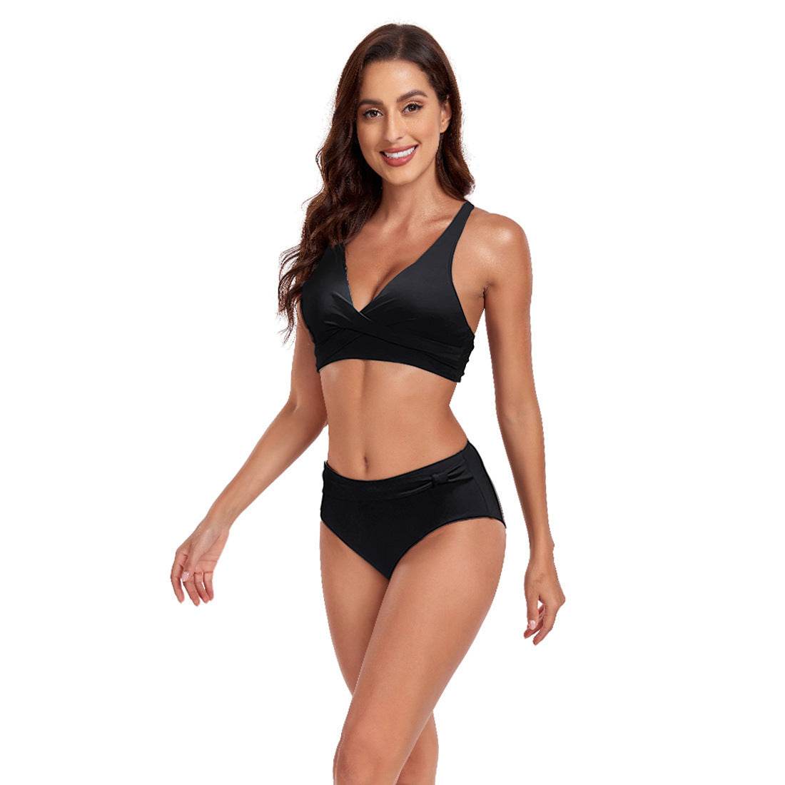 New Beach Split Swimsuit Summer Lady Sexy Halter Bikini - Velora