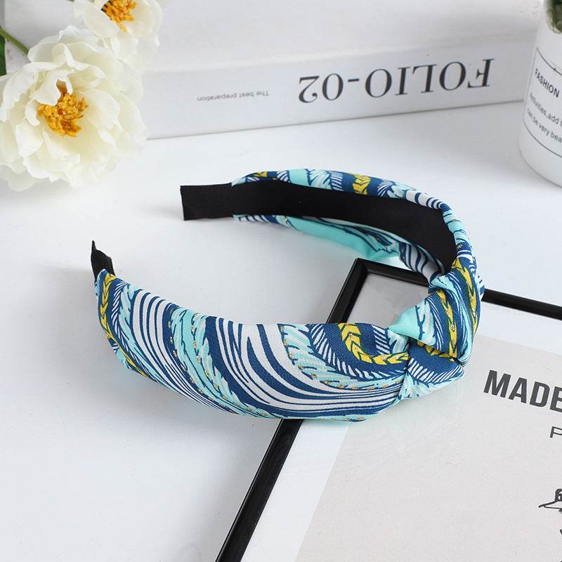 Cute Top Knot Headband for girls and Women - Velora