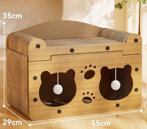 Creative Sisal Mat That Won't Shed Crumbs Cat Scratch Board - Velora