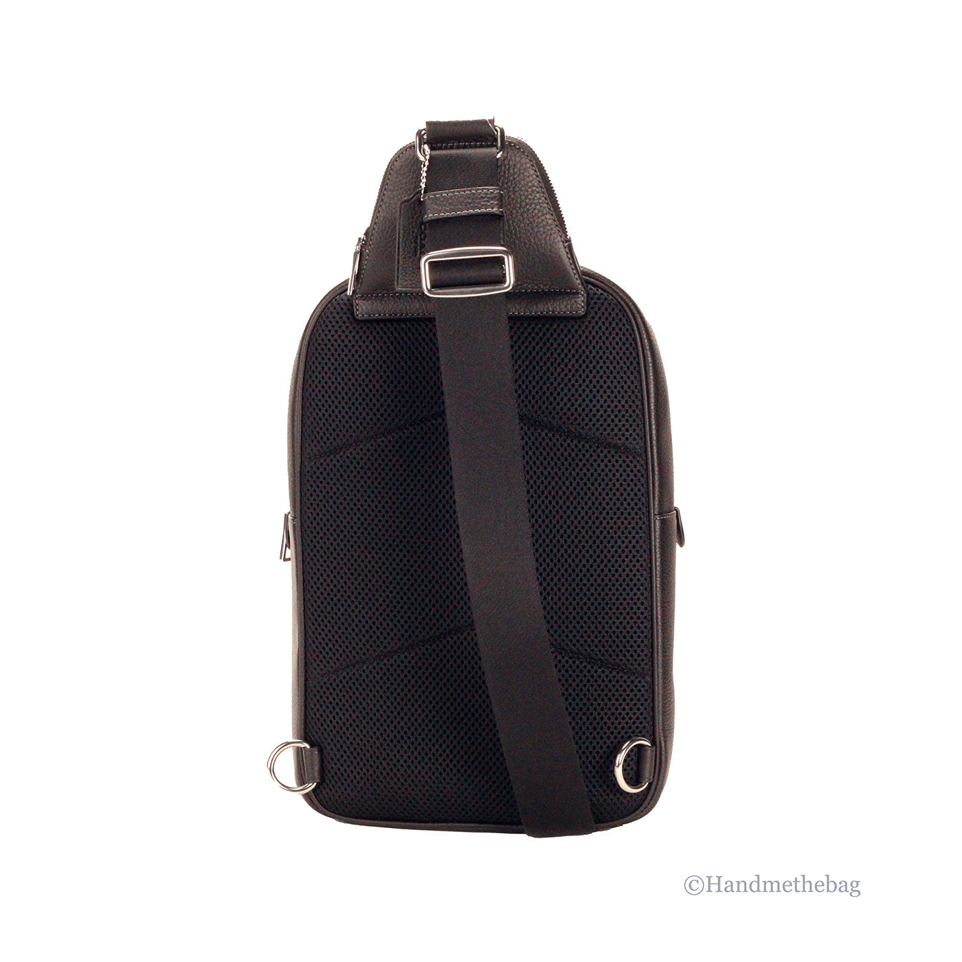 Coach Ethan Pebbled Leather Shoulder Sling