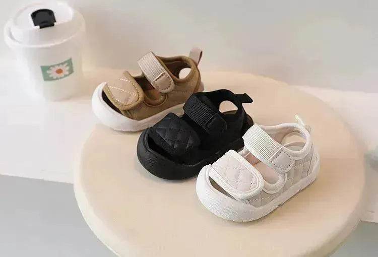 Baby Shoes Closed Toe Sandals Soft Bottom Toddler Shoes - Velora