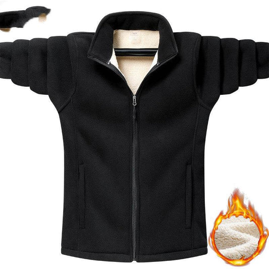 Shaker Lamb And Fleece And Thick Men's Jacket - Velora