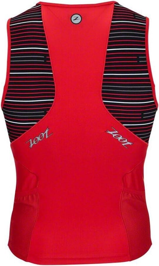 Zoot Sports Mens Performance Tri Full-Zip Tank Size Large - Velora
