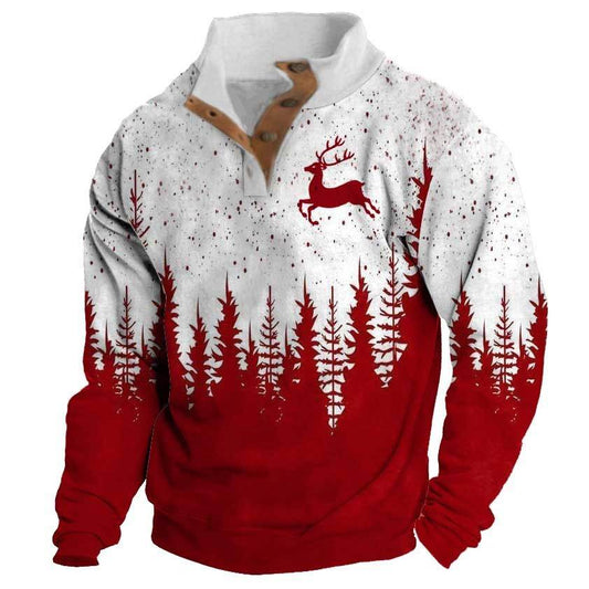 Fashion 3D Printed Men's Sweater - Velora