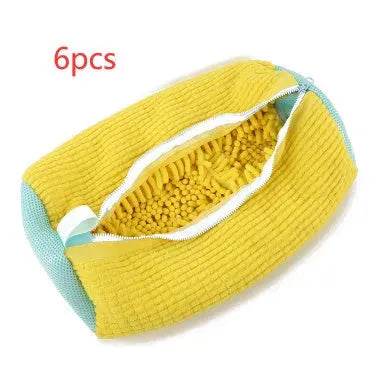 Shoes Laundry Bag Shoe Wash Bag For Washing Machine Reusable Zipper Shoe Washing Bag Sneaker Tennis Shoe Cleaner Kit Remove Dirt - Velora