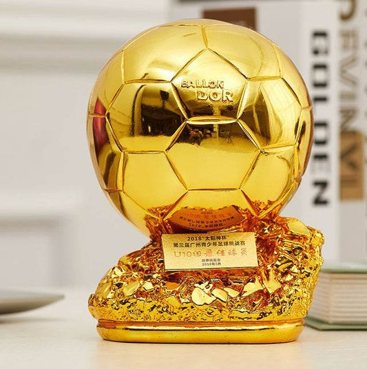 Football Ballon D'Or Resin Cup Model - Velora