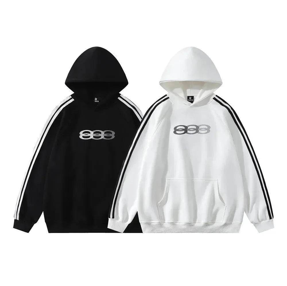 America Street Fall Hoodie Sweatshirt Pullover Unisex - Velora