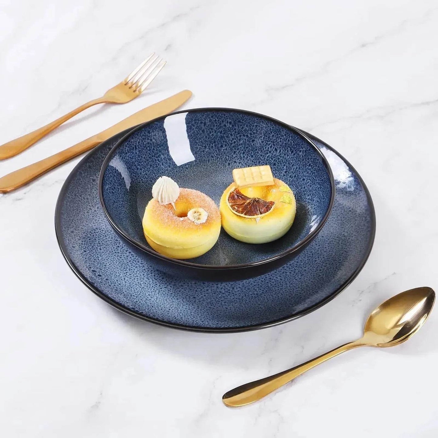 Buy 6pcs Flat Ceramic Dinner Plates - Velora