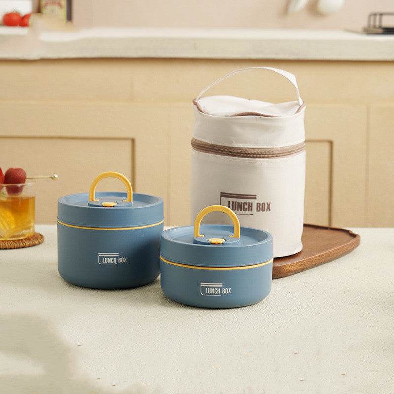 Portable Insulated Work Lunch Box and Canvas Lunch Bag - Velora