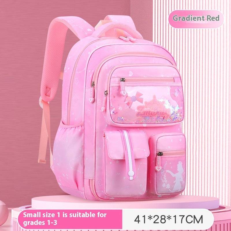 Children’s Cartoon School Bag – Load-Reducing Backpack - Velora