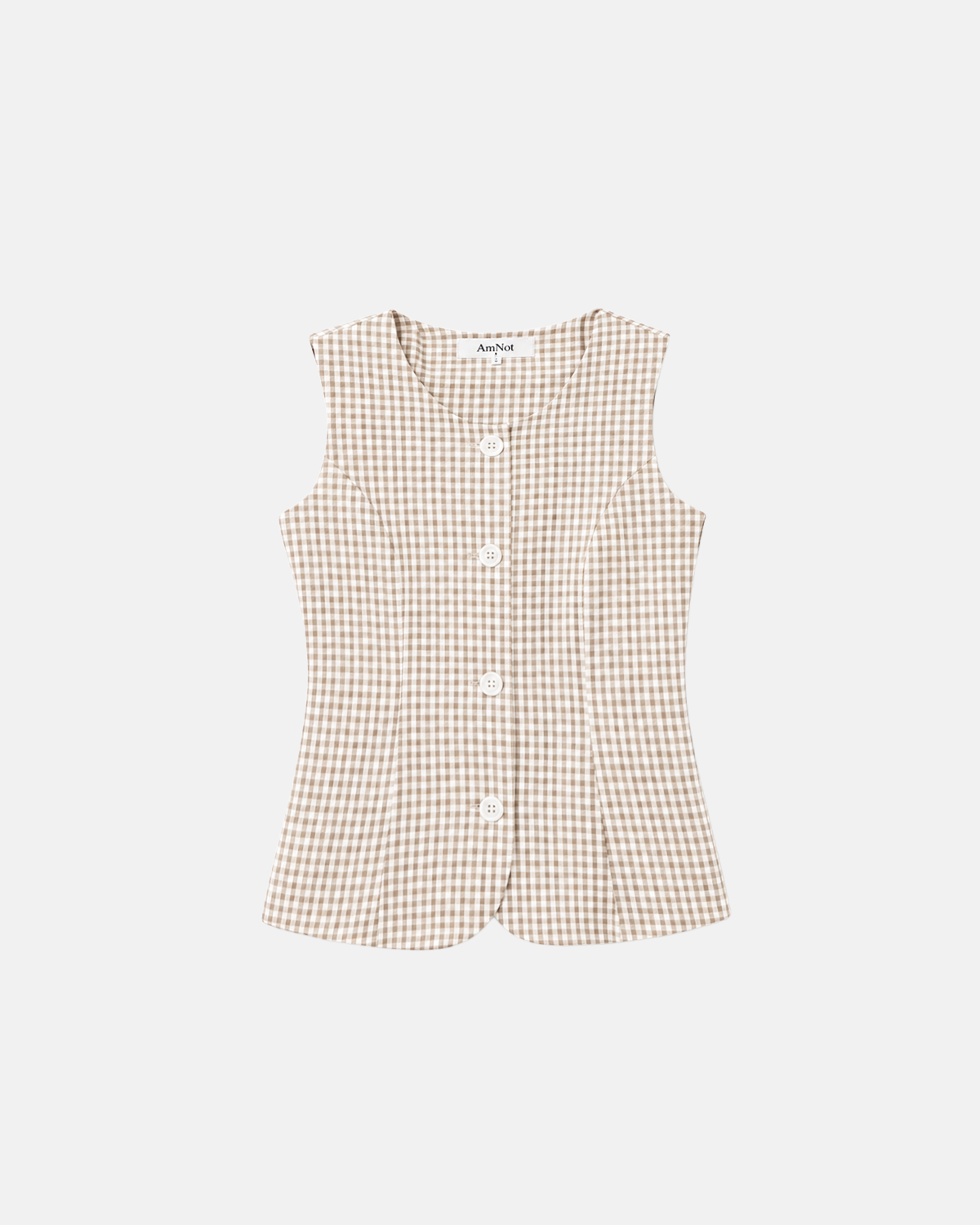 Veste Gingham en coton bio
