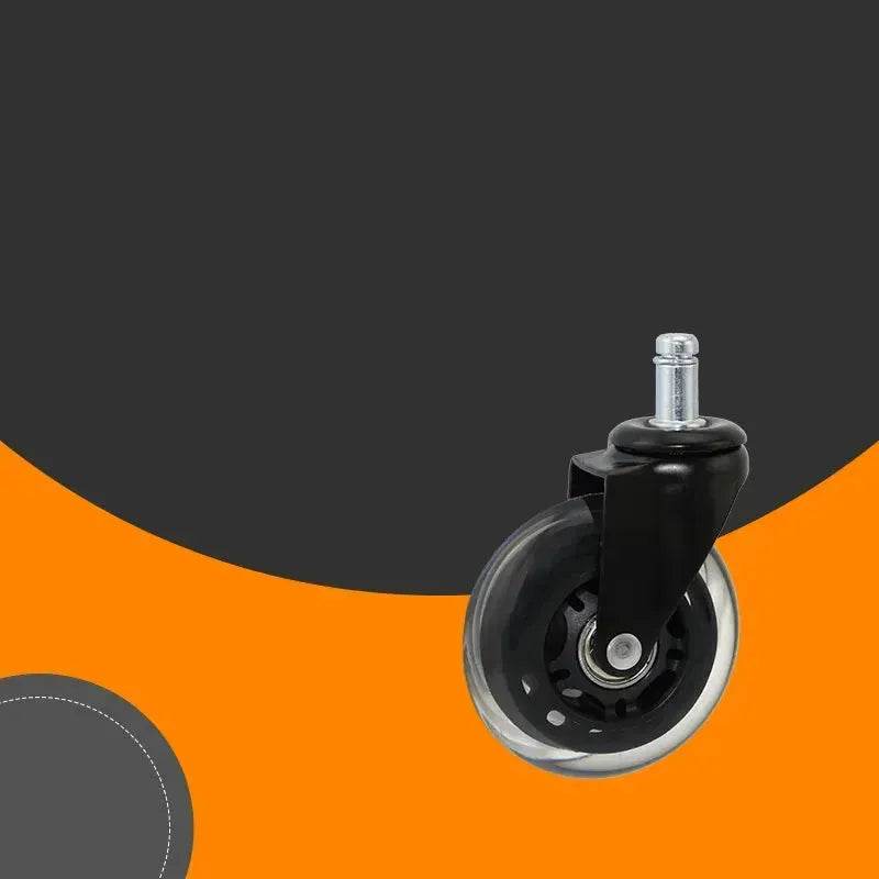 Benyu Casters 2.5 Black Transparent Wheel Furniture Wheel - Velora