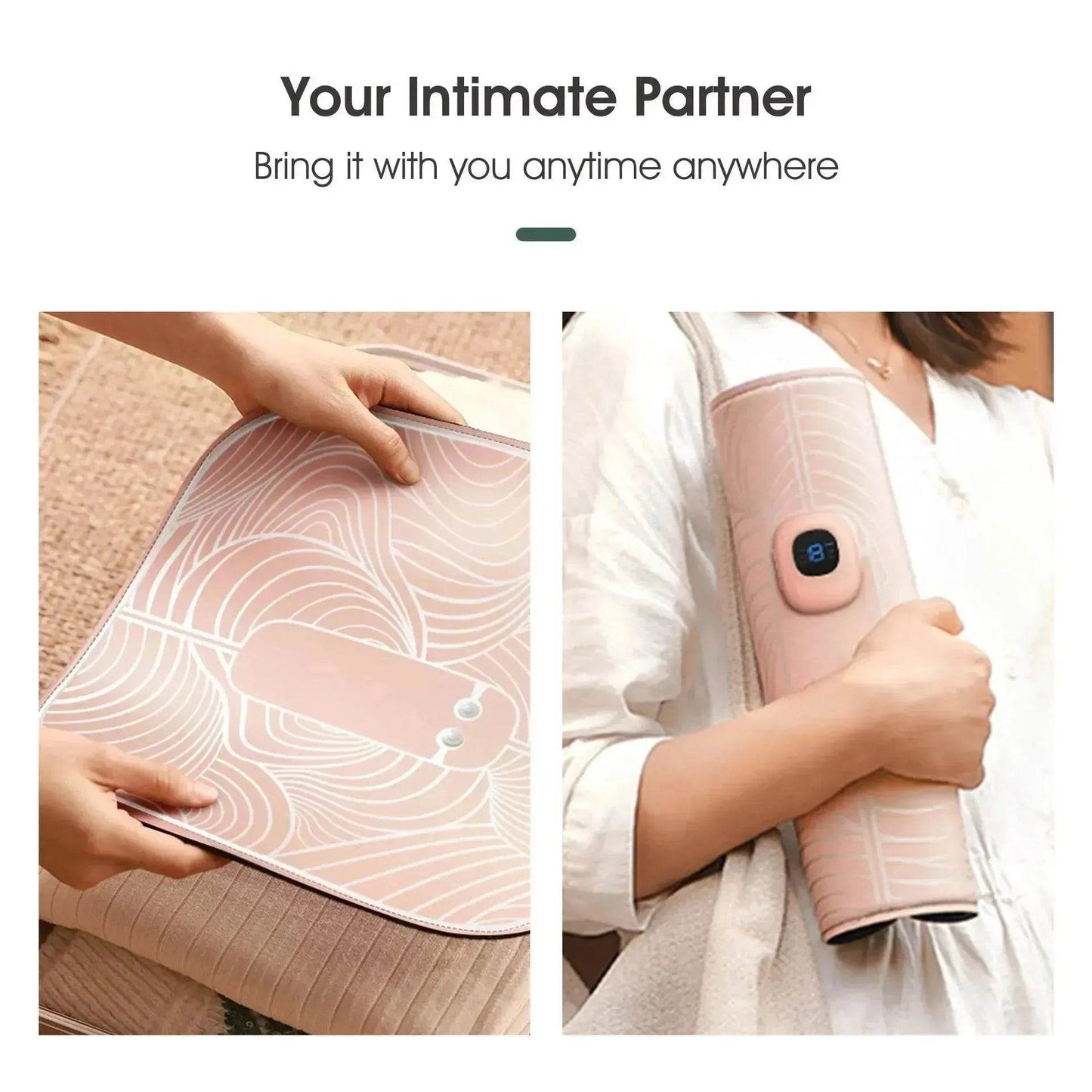 Best Smart USB Rechargeable Foldable leg pad Foot Massager - Velora