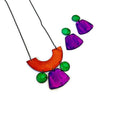 Big Bold Colorful Statement Necklace - Velora Luxury Fashion