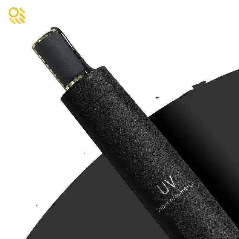 Black Gum Sunscreen Anti Ultraviolet Umbrella Advertising Umbrella Daisy Umbrella Umbrella Girl - Velora