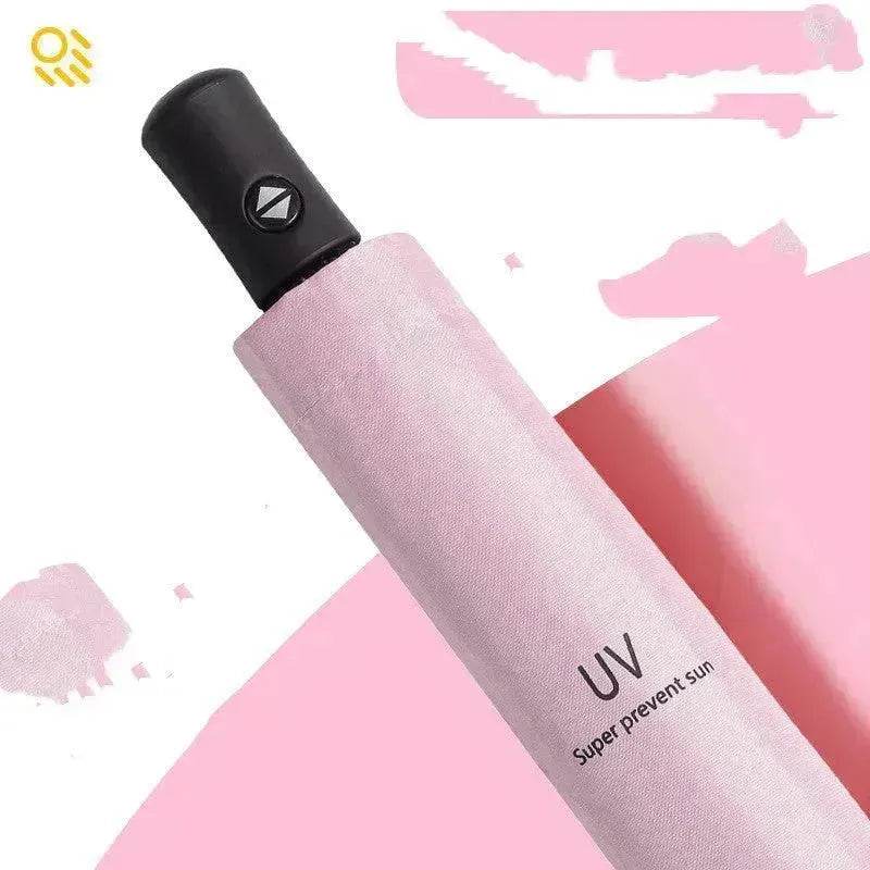 Black Gum Sunscreen Anti Ultraviolet Umbrella Advertising Umbrella Daisy Umbrella Umbrella Girl - Velora