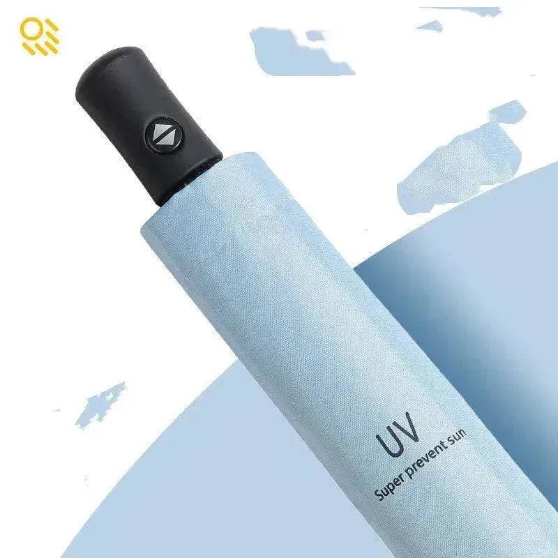 Black Gum Sunscreen Anti Ultraviolet Umbrella Advertising Umbrella Daisy Umbrella Umbrella Girl - Velora