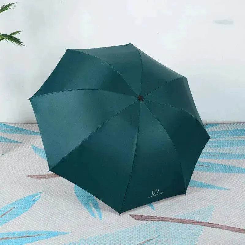 Black Gum Sunscreen Anti Ultraviolet Umbrella Advertising Umbrella Daisy Umbrella Umbrella Girl - Velora