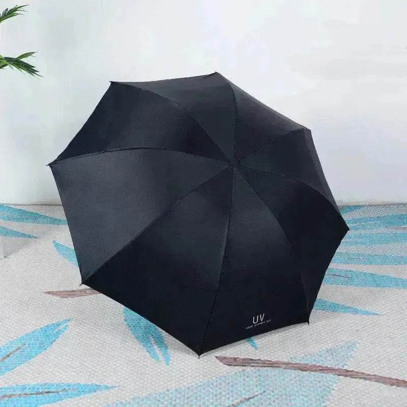 Black Gum Sunscreen Anti Ultraviolet Umbrella Advertising Umbrella Daisy Umbrella Umbrella Girl - Velora