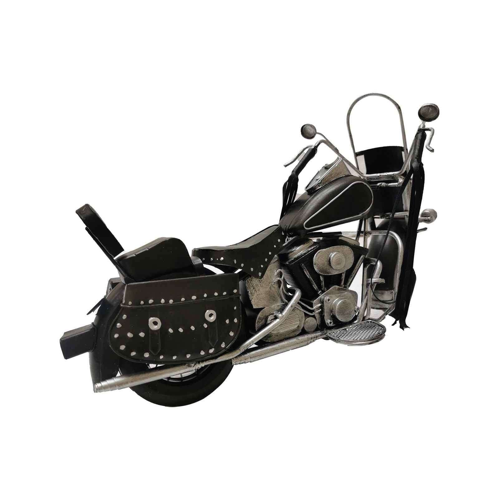 Peterson Housewares Black Metal Model Motorcycle Decor - Velora Luxury Fashion