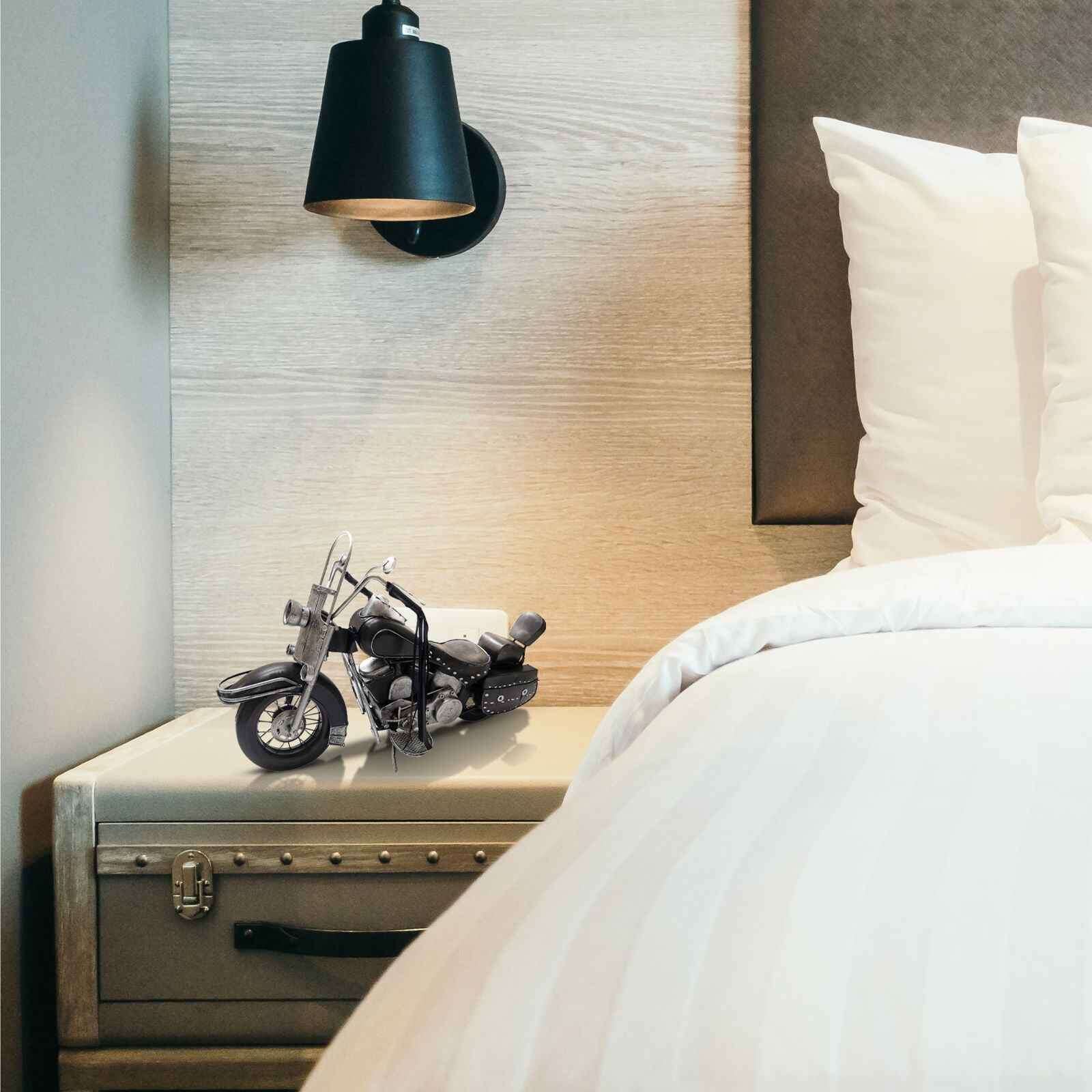 Peterson Housewares Black Metal Model Motorcycle Decor - Velora Luxury Fashion