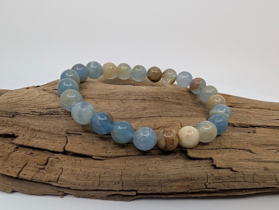 Blue Onyx Bracelet — 8mm