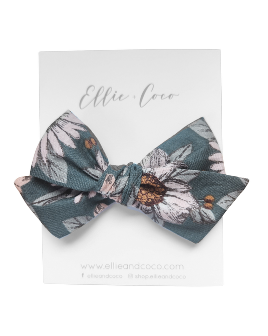 Celeste Floral Oversize Bow - Velora