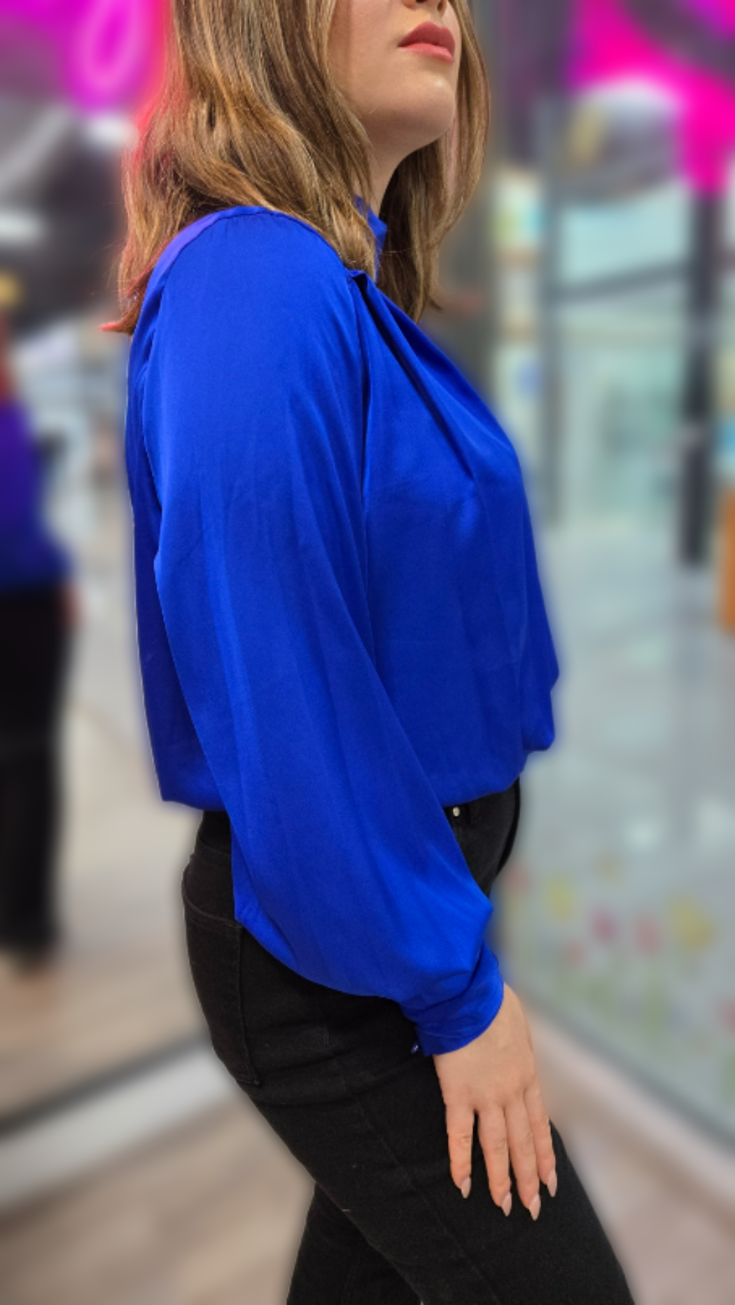 V-neck Body Suit Shirt - Velora