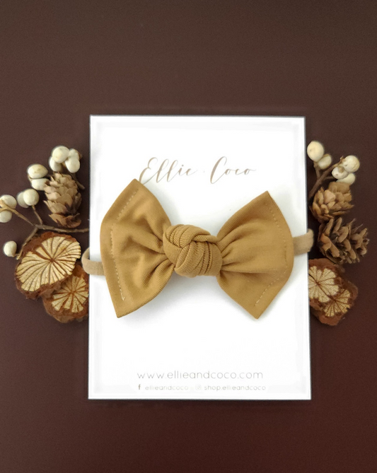 Knot Bow | Wheat - Velora