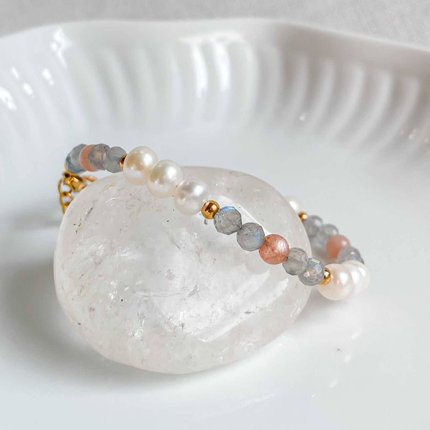 NÉRIDA | Bracelet perles d’eau douce pour femmes