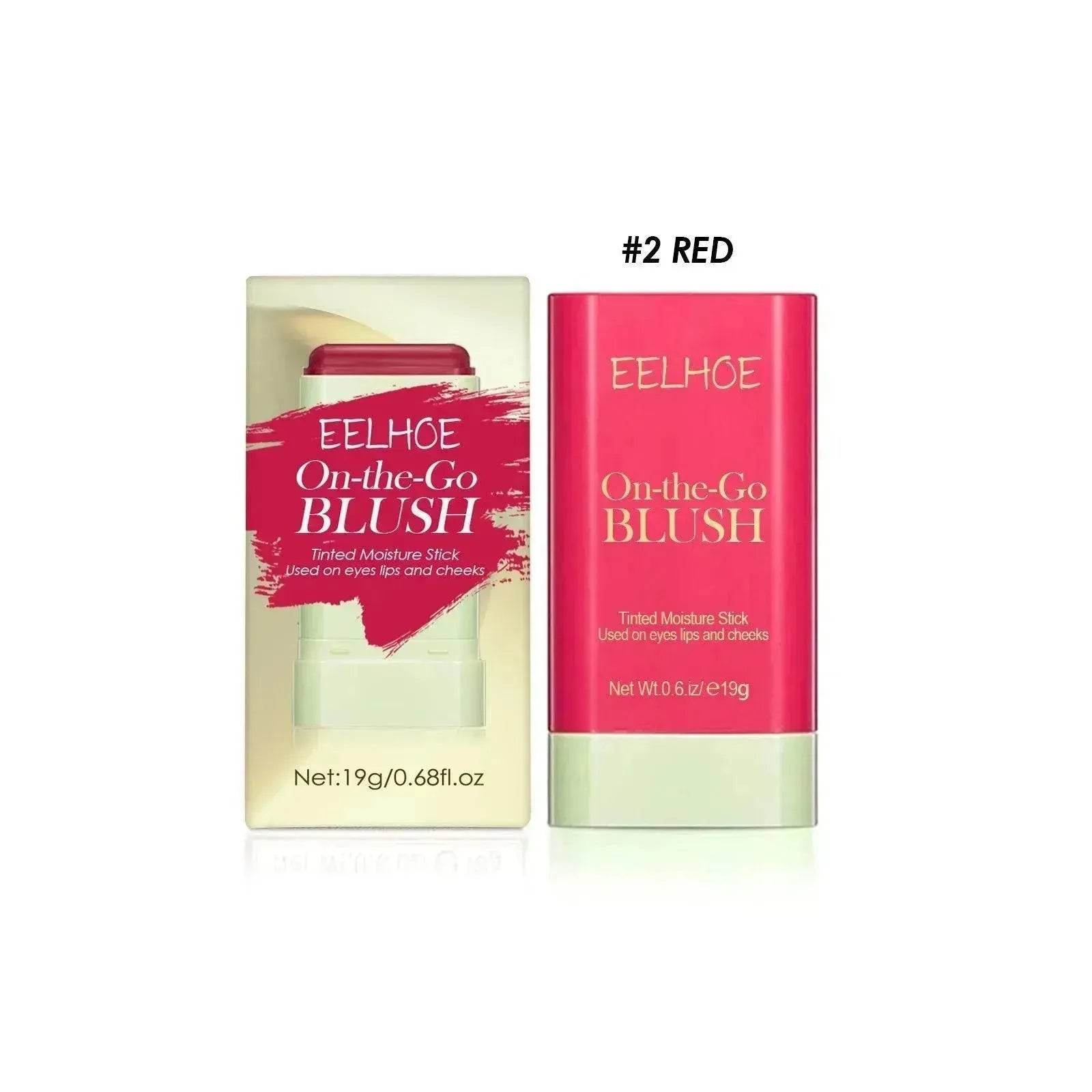 Brightening And Repairing Three-dimensional Highlight Delicate Waterproof Multifunctional Blush Stick - Velora