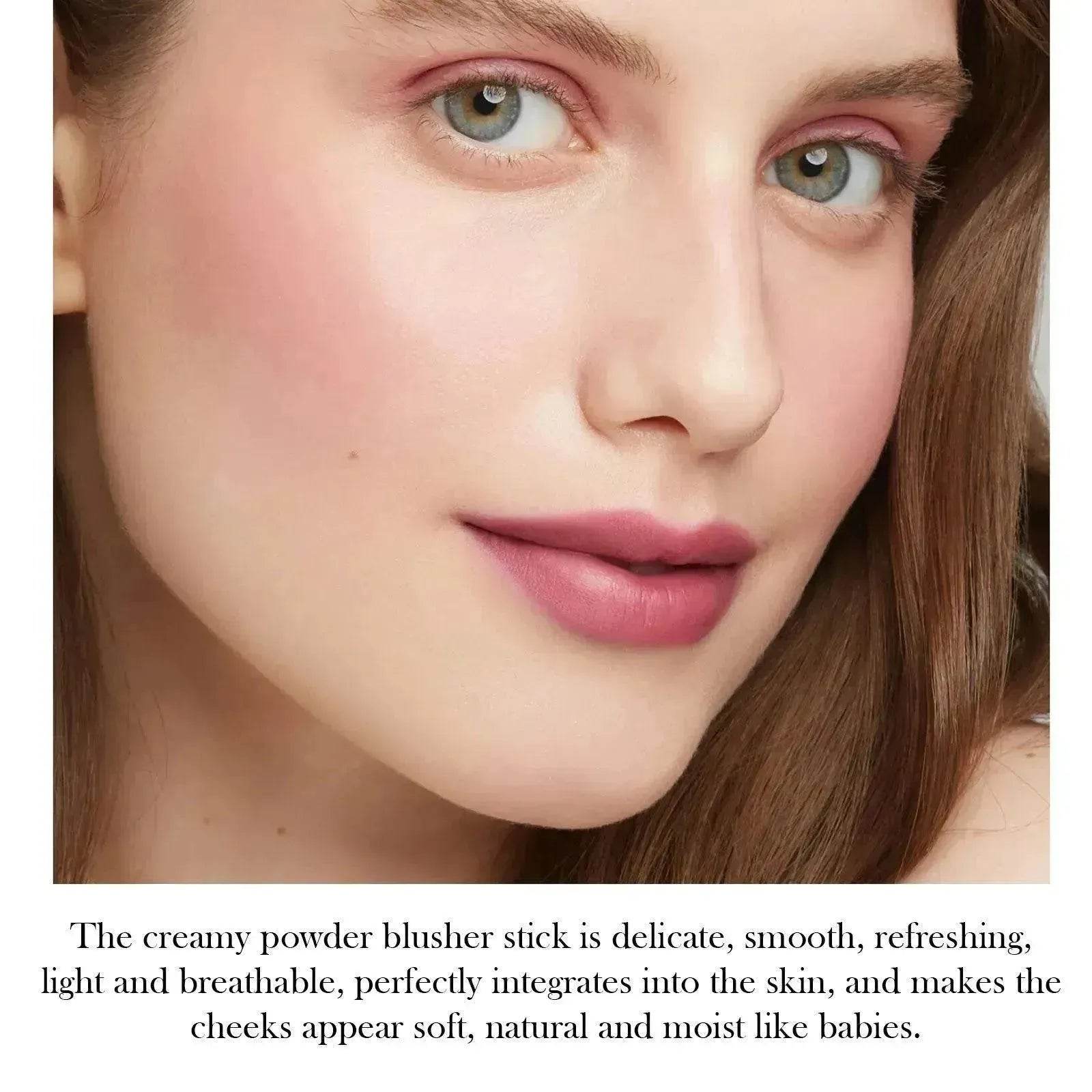 Brightening And Repairing Three-dimensional Highlight Delicate Waterproof Multifunctional Blush Stick - Velora